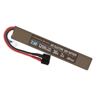 XPRAEG LiPo7.4V1200mAh30Cスティック(ディーンズ) [XPRAEG12002S-D]]