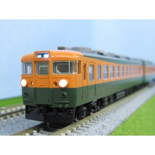 165・167系電車(冷改車・湘南色・宮原電車区) 増結セット(4両) [98441]
