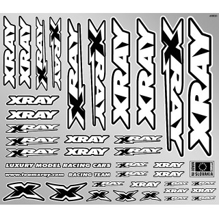 XRAY ボディデカール ホワイト [397311#]]