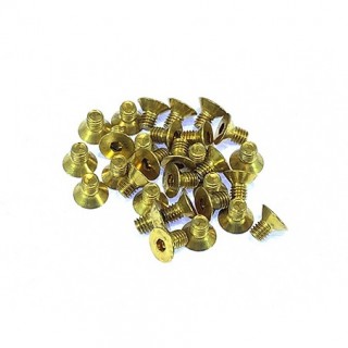 真鍮M3x5mm ヘックス皿ビス 30pcs [BBS-3305]]