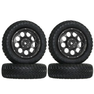 SPラウンドホイール MINI-Z4X4ジムニー用 BK [MINI-Z4X4-RO-BK]
