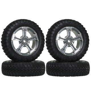 SPデュアル5本スポークホイール MiniZ4X4ジムニー用(GU) [MINI-Z4X4-D5-GU]