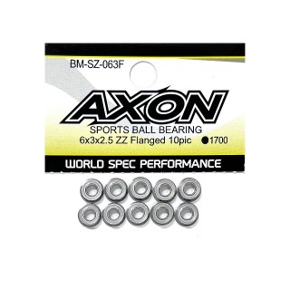 SPORTS BALL BEARING 6x3x2.5 ZZ Flanged 10pic [BM-SZ-063F]]