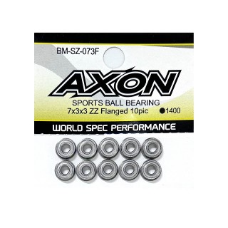 SPORTS BALL BEARING 7x3x3 ZZ Flanged 10pic [BM-SZ-073F]]