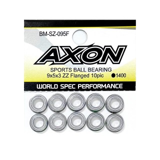 SPORTS BALL BEARING 9x5x3 ZZ Flanged 10pic [BM-SZ-095F]]