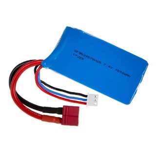 7.4V1500mAh Li-Po T型(DRIVING) [WLC-A959-B-23]]