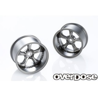 WORK VS KF 30mm(マットブラックメタルクローム/OFF+9) 2pcs [OD2888]]