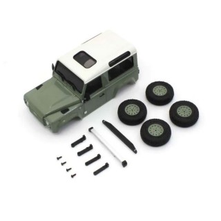 BS MX-01 ランドローバー ディフェンダー 90 ヘリテージ(グラスミアグリーン / アラスカホワイト) [MXBT07GR]