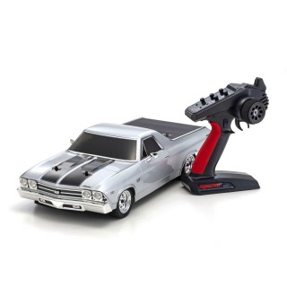 1/10 電動 4WD FAZER Mk2 シリーズ 1969 シボレー エルカミーノ SS396 コルテッツシルバー レディセット [34419T2]