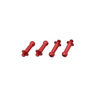 ジュラルミンφ4.3ピロボール(4個) L=10mm×N=3mm レッド [WP-0053]