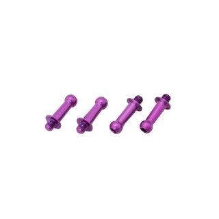 ジュラルミンφ4.3ピロボール(4個) L=10mm×N=3mm パープル [WP-0054]