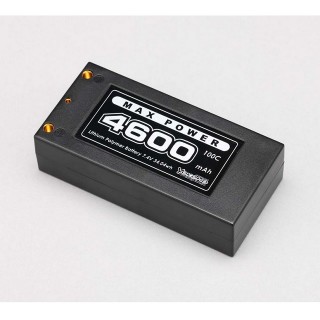 ヨコモ Li-po 4600mAh/7.4V 100C ショートサイズバッテリー [YB-V246BB]]