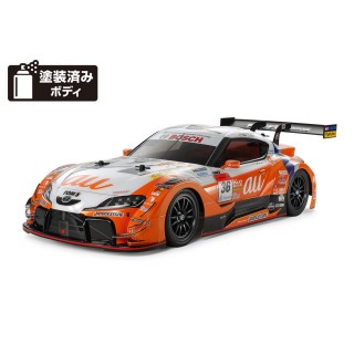 1/10RC au TOM'S GR Supra(TT-02シャーシ) [58703]