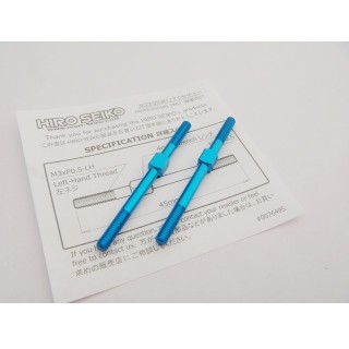 アルミターンバックルセット 3×45mm (T-Blue) 2本入  [HS-48828]]