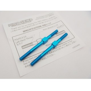 アルミターンバックルセット 3×50mm (T-Blue) 2本入 [HS-48835]]