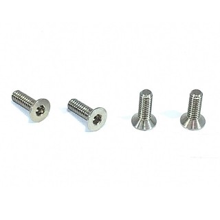 切削64チタンヘックス皿ビス M2x6mm 4pcs [SCT-206]]