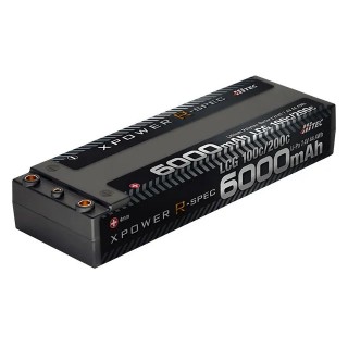 XPOWER R-SPEC 7.4V6000mAh100C LCG [XPR6000-LCG-B]]