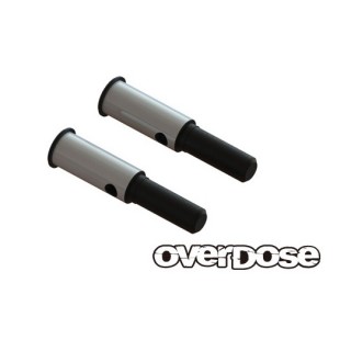 フロントアクスルシャフト2mmロング(ForRWD/2pcs) [OD2479b]]