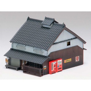 着色済みキット むしこ造りの町屋(しもたや)(1棟入り) [2622]