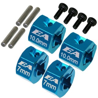 TT02ホイルアダプター 7&10mm/each 2pcs [TT02-22U2-N2W2]]