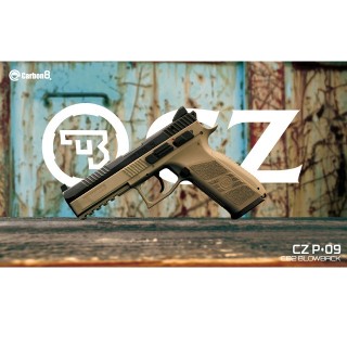 CZ P09 Tanフレーム Co2ブローバック [CB07]]