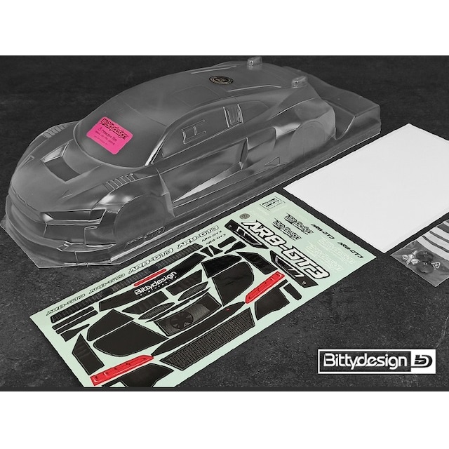 AR8-GT3 1/12クリアーボディGT12クラス [BDGT12-R8] - スーパー