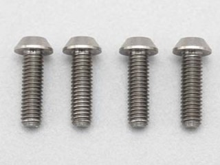 M3×10mm 高精度切削チタン製ボタンヘッドソケットスクリュー(4本入) [RP-041-10A]]