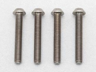 M3×20mm 高精度切削チタン製ボタンヘッドソケットスクリュー(4本入) [RP-041-20A]]