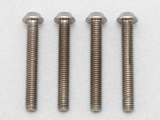 M3×22mm 高精度切削チタン製ボタンヘッドソケットスクリュー(4本入) [RP-041-22A]]