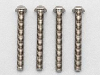 M3×25mm 高精度切削チタン製ボタンヘッドソケットスクリュー(4本入) [RP-041-25A]]