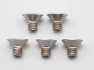 M3×5mm チタン製フラットヘッドソケットスクリュー(5本入) [ZC-F35TA]]