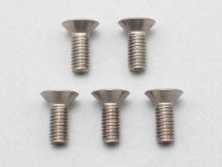 M3×8mm チタン製フラットヘッドソケットスクリュー(5本入) [ZC-F38TA]]