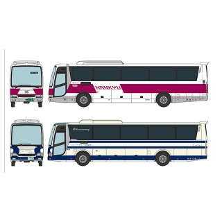 ザ・バスコレクション 阪急バス四国交通 大阪～阿波池田線復刻塗装車2台セット [321682]