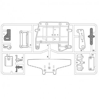 DF-01 E部品(バンパー) ※アフターパーツ※  [19005321]