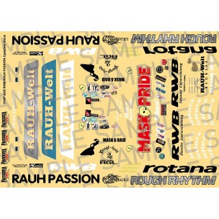 RWB RAUH PASSION Complete Decal [VGP-620]]