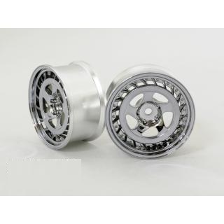 SSR Formula AERO SPOKE WHEEL オフセット6(浅リム) クロームシルバー (2pcs)