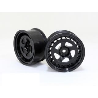 SSR Formula AERO SPOKE WHEEL オフセット8(深リム) ブラック (2pcs) [WW-0608BK]]