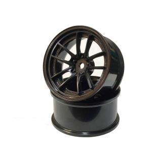 SSR REINER type10S WHEEL オフセット6(浅リム) ブラック (2pcs) [WW-0706BK]]