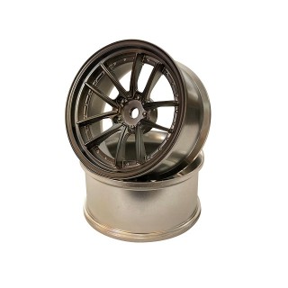 SSR REINER type10S WHEEL オフセット6(浅リム) マットガンメタ(2pcs) [WW-0706MG]]