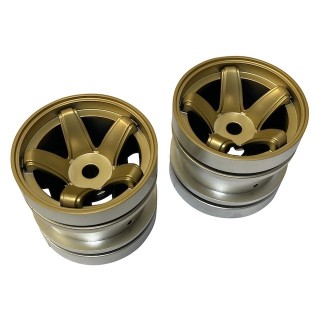 グラスホッパー用5spoke wheel リヤ用 クラシックゴールド [LW-B01RCG]]