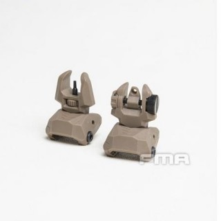 FMA FAB Defense type F&R Backup Sight Sets DE [TB1358-DE]]