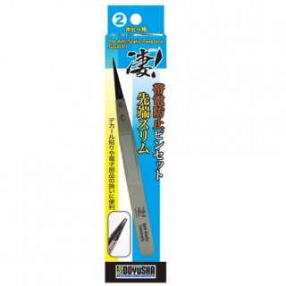 凄!ホビー用帯電防止ピンセット 先細スリム [SG-DHMT-112]