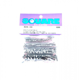 XV-02RS用チタンヘックスビスセット [SXV-56]