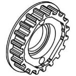 ALU CENTER DRIVE PULLEY 20T [3E-021-001]]