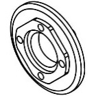 ALU CENTER DRIVE PULLEY HUB [3E-022-001]]