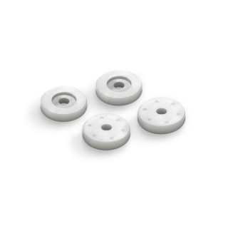 ダンパーピストン 2.5mm厚 穴無(デルリン/ビッグボア/4pcs) [368033#]
