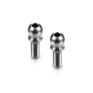 HUDY チタンロッドエンドボール L8mm(4.9mm/2pcs) [990008#]]