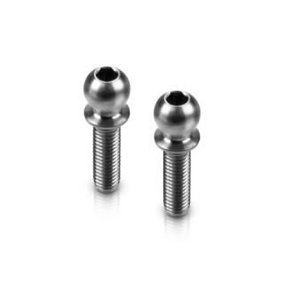 HUDY チタンロッドエンドボール L10mm(4.9mm/2pcs) [990010#]]