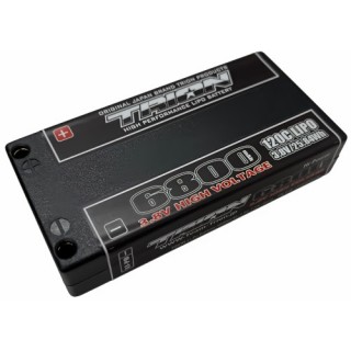 LiPo1S 6800mAh/3.8V/120C(約93x47x18.5mm/約150g) [TGB-1S6800HV4]]