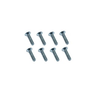 チタンフラットヘッドスクリュー 3x12mm (8pcs) [TFS050312]]